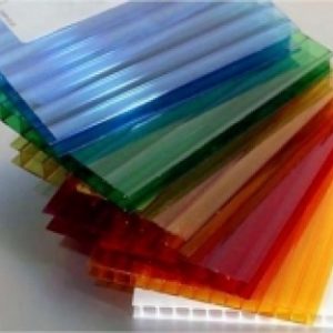 Полікарбонат стільниковий  6мм  Червоний SUNNEX  (10 років)